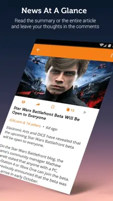 Gaming News android App screenshot 1